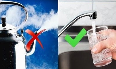Сырая или кипяченая вода какую лучше пить?