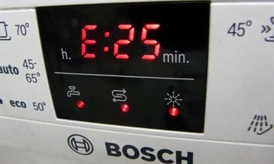 Почему посудомоечная машина Bosch не сливает воду и что с этим делать?