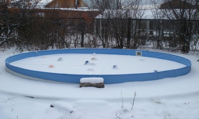 Как правильно хранить каркасный бассейн зимой, можно ли оставлять на улице?
