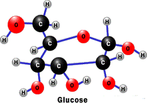 Строение молекула глюкозы