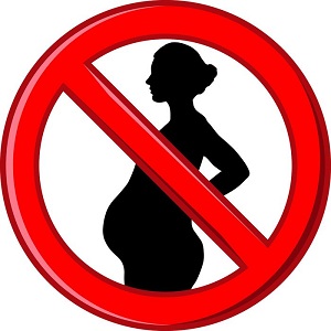 Нельзя при беременности