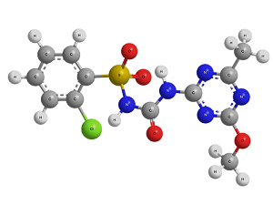 Молекула сульфонилмочевины