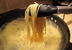Варка спагетти